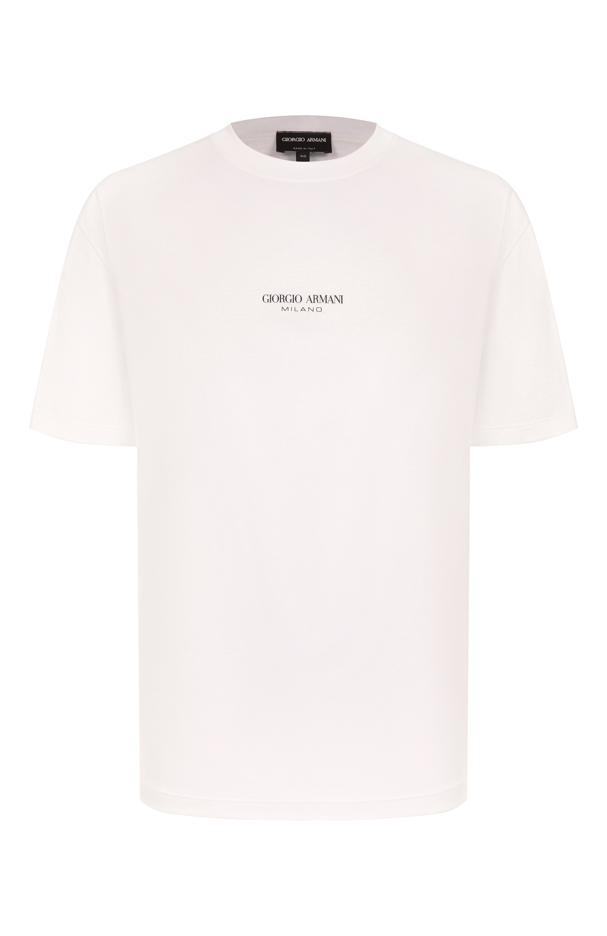 Хлопковая футболка GIORGIO ARMANI, арт. GM001085/TE10629, фото 1