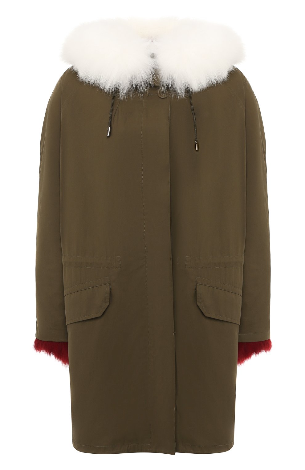Парка с меховой подкладкой YS ARMY PARIS, арт. AF10890F81X, фото 1