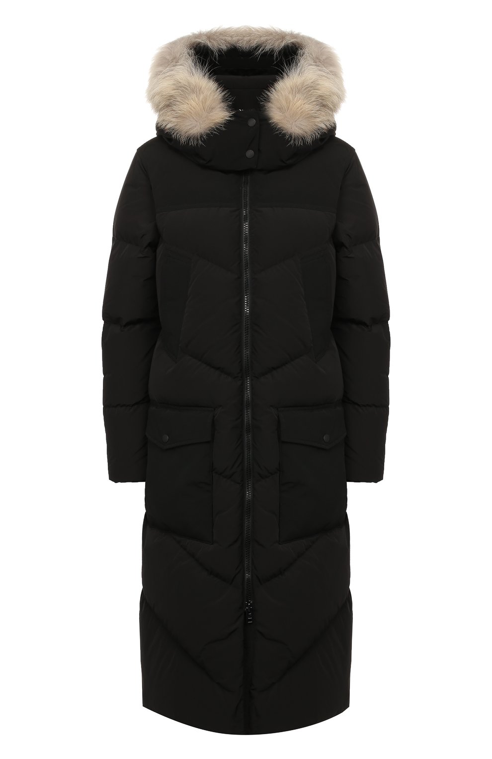 Парка military WOOLRICH черного цвета по цене 110000 руб., арт. WWCPS2813/UT1297, фото 1 Парка military WOOLRICH, арт. WWCPS2813/UT1297, фото 1