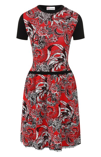 Женское хлопковое платье REDVALENTINO, арт. RR0KDA51/GBI