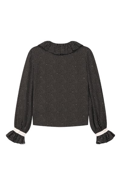Блузка из вискозы ELISABETTA FRANCHI LA MIA BAMBINA, арт. EFCA3010/VI043_001, фото 2