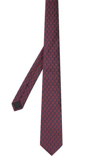 Шелковый галстук GUCCI, арт. 495312/4E002, фото 2
