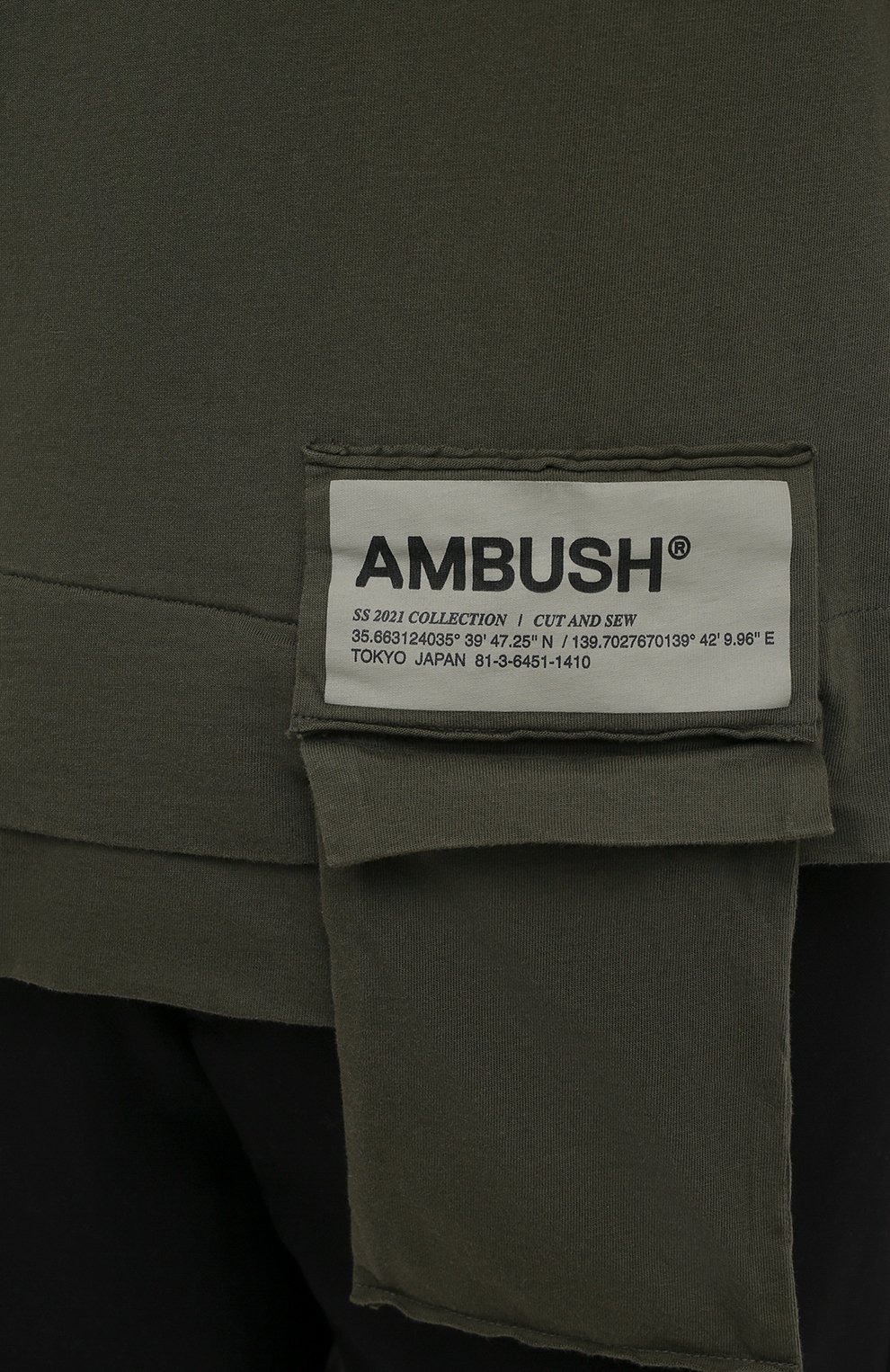 Хлопковая футболка AMBUSH, арт. BMAA004S21JER001, фото 5