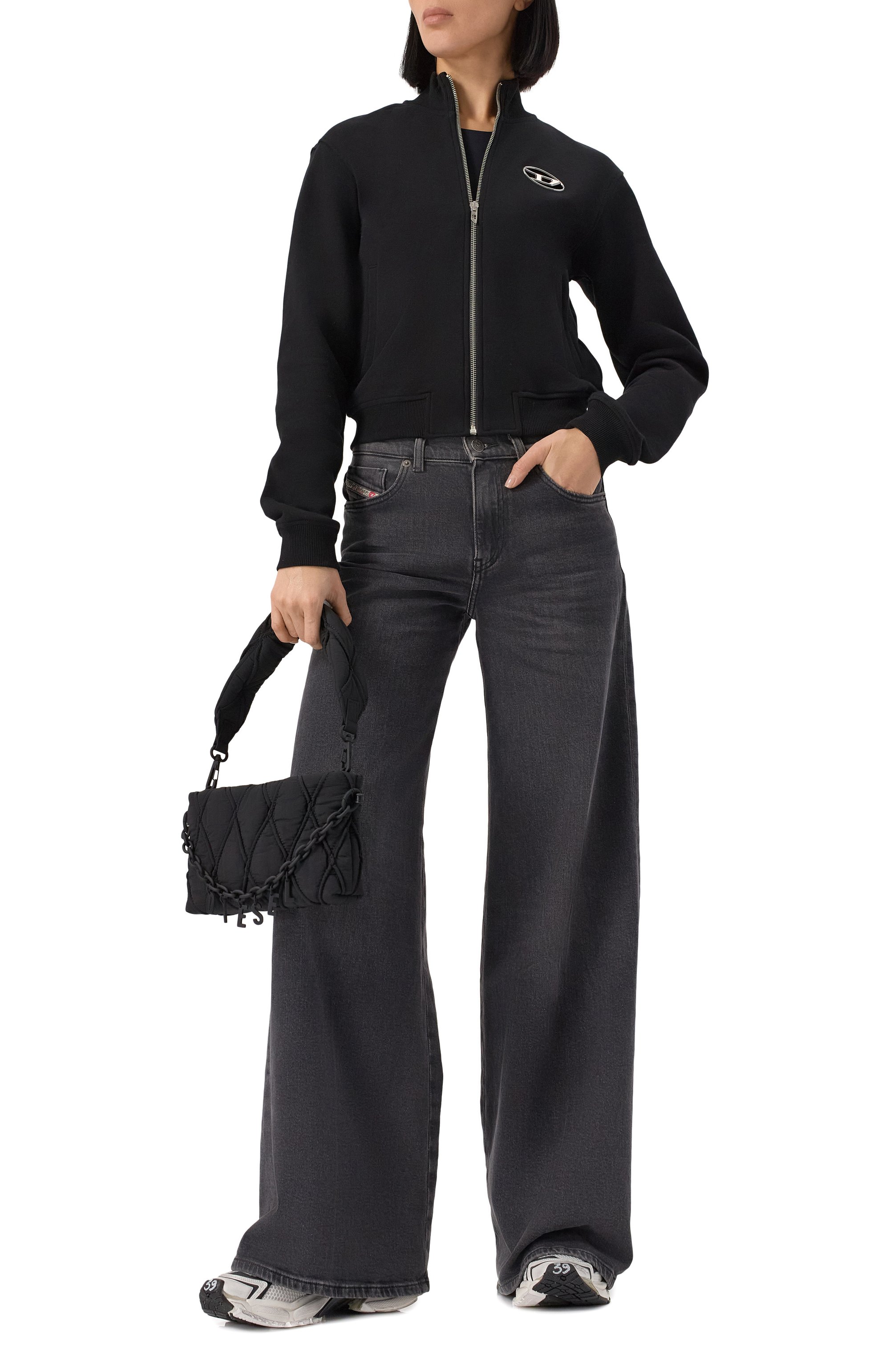 Хлопковая толстовка DIESEL, арт. A16842/0BMBJ, фото 2