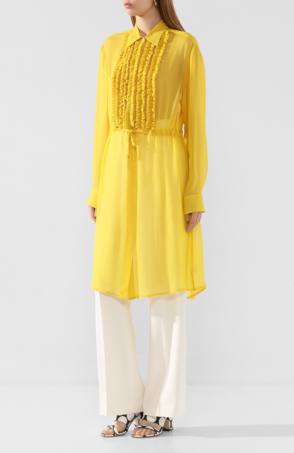 Платье из вискозы DRIES VAN NOTEN, арт. 201-11079-9300, фото 3