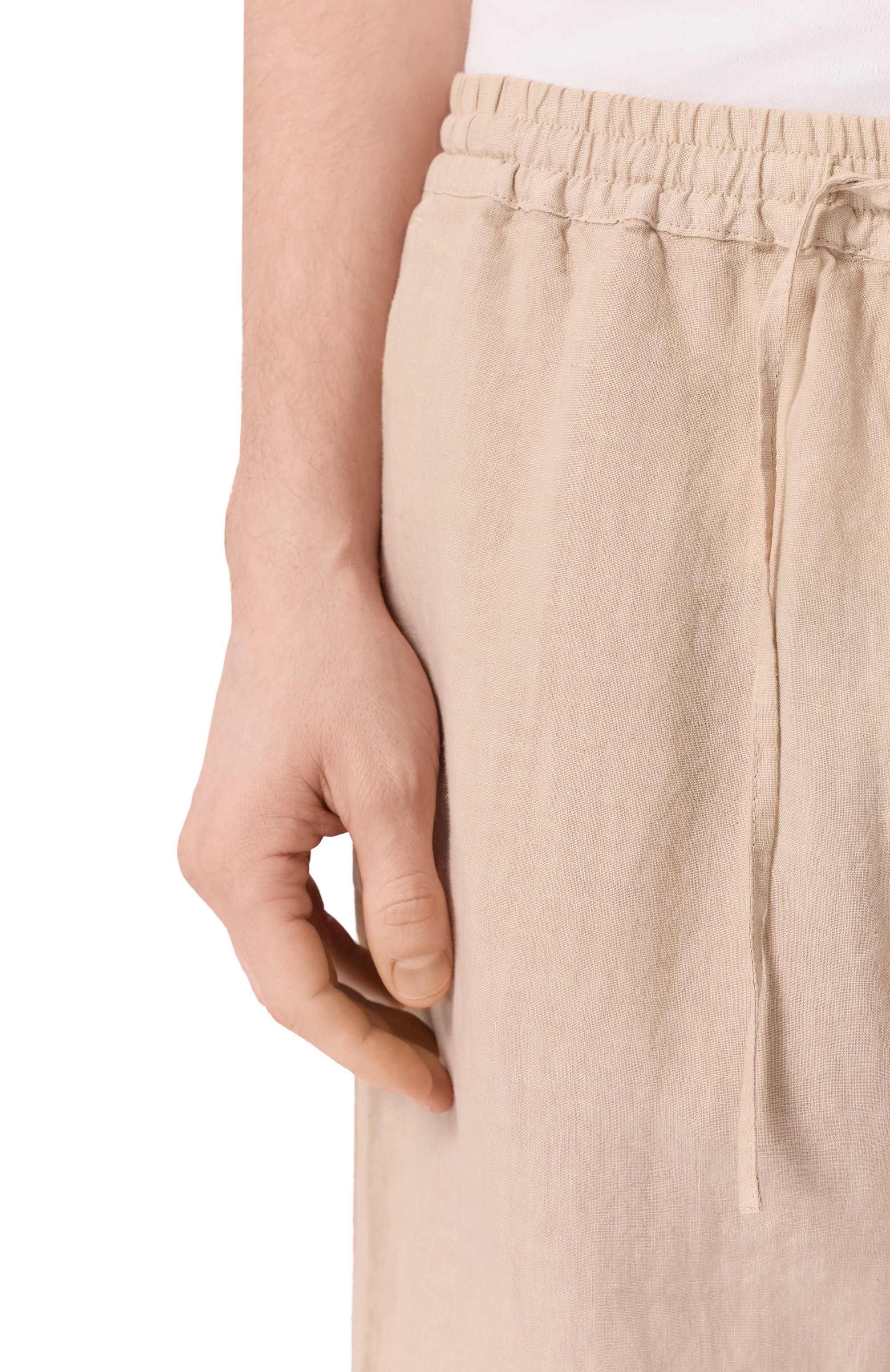 Льняные шорты 120% LINO, арт. 32ALIM29CM/0253/000, фото 5