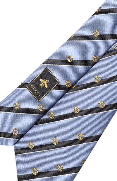 Шелковый галстук GUCCI, арт. 660058 4E002, фото 4