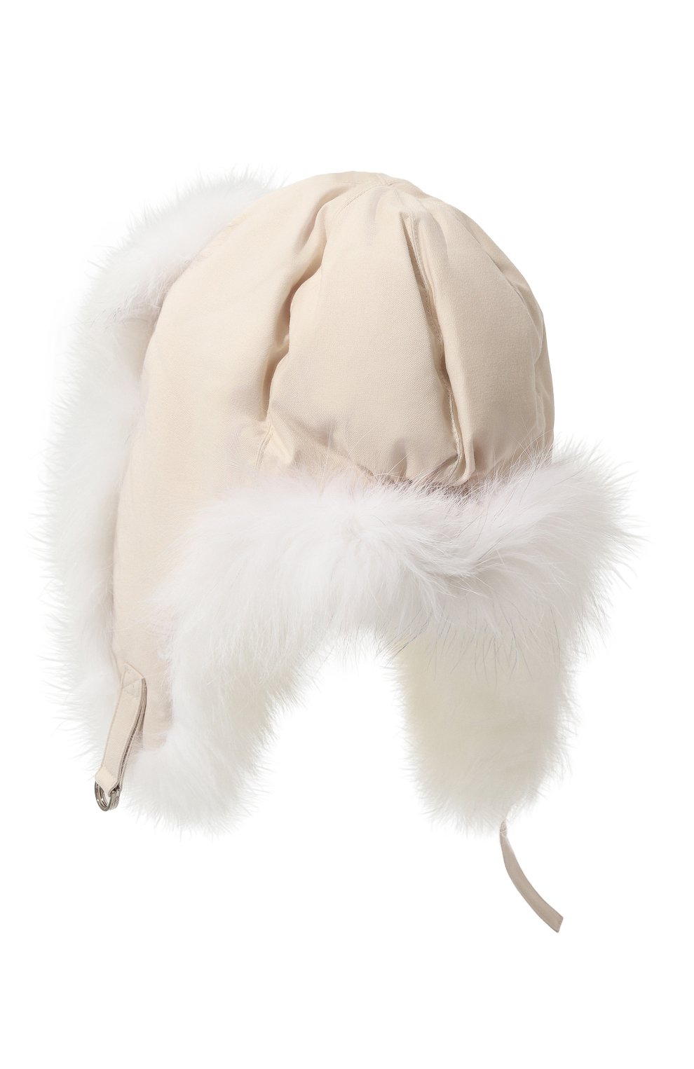 Шапка-ушанк�а с мехом песца YVES SALOMON, арт. 23WAA030XXFLRD, фото 3