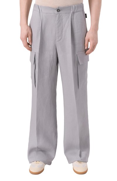 Льняные брюки-карго HEVO, арт. T0RREQUETTA 090/H716, фото 3