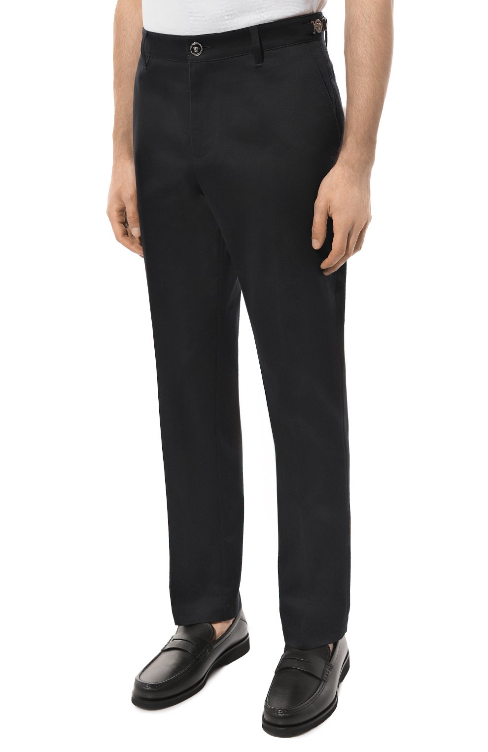 Хлопковые брюки VERSACE, арт. 1010583/1A01718, фото 3