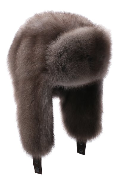 Женская шапка-ушанка из меха соболя VICTORIA KUSENKOVA, арт. 093400036097