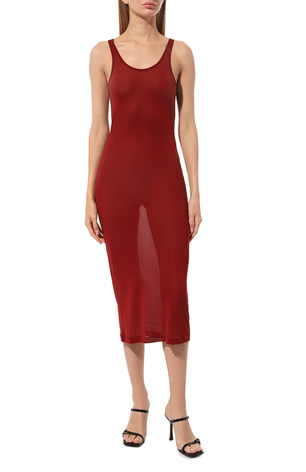 Платье из вискозы SAINT LAURENT, арт. 710433, фото 3