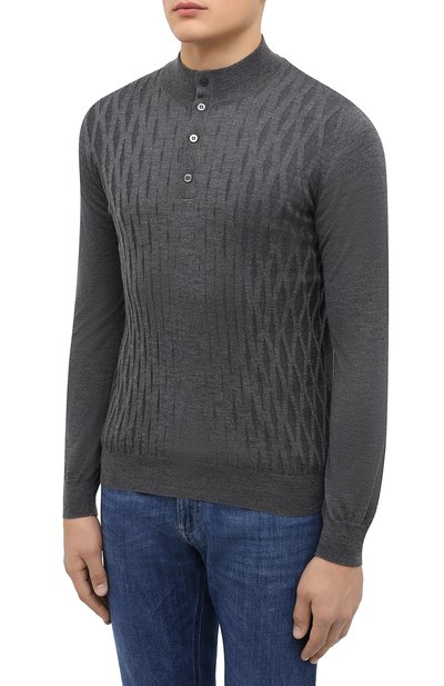 Джемпер из кашемира и шелка ZILLI, арт. MBW-CB113-L0SC1/ML02/AMIS, фото 3