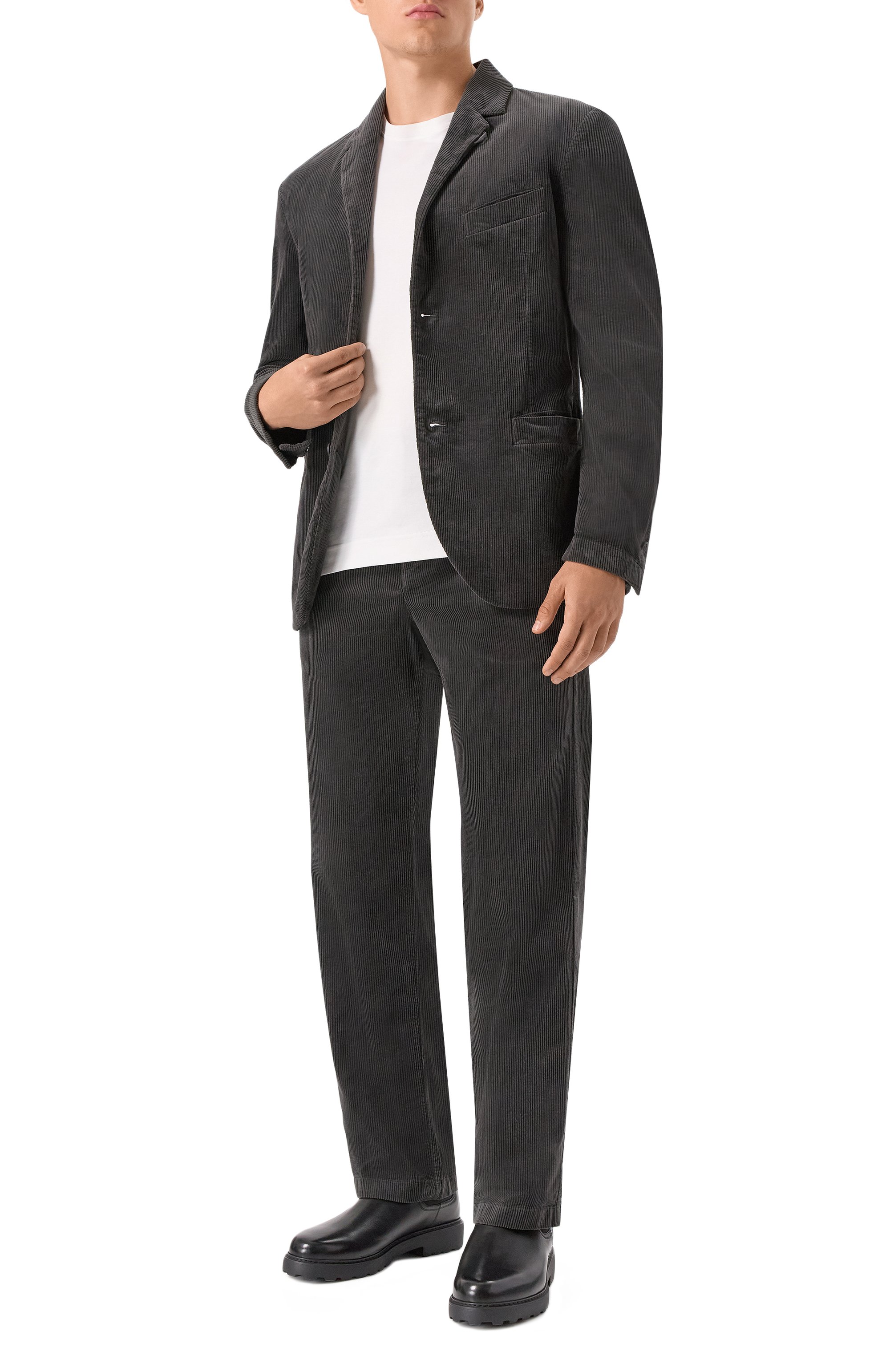 Вельветовый пиджак HANNES ROETHER, арт. ZUN22DER/7050, фото 2