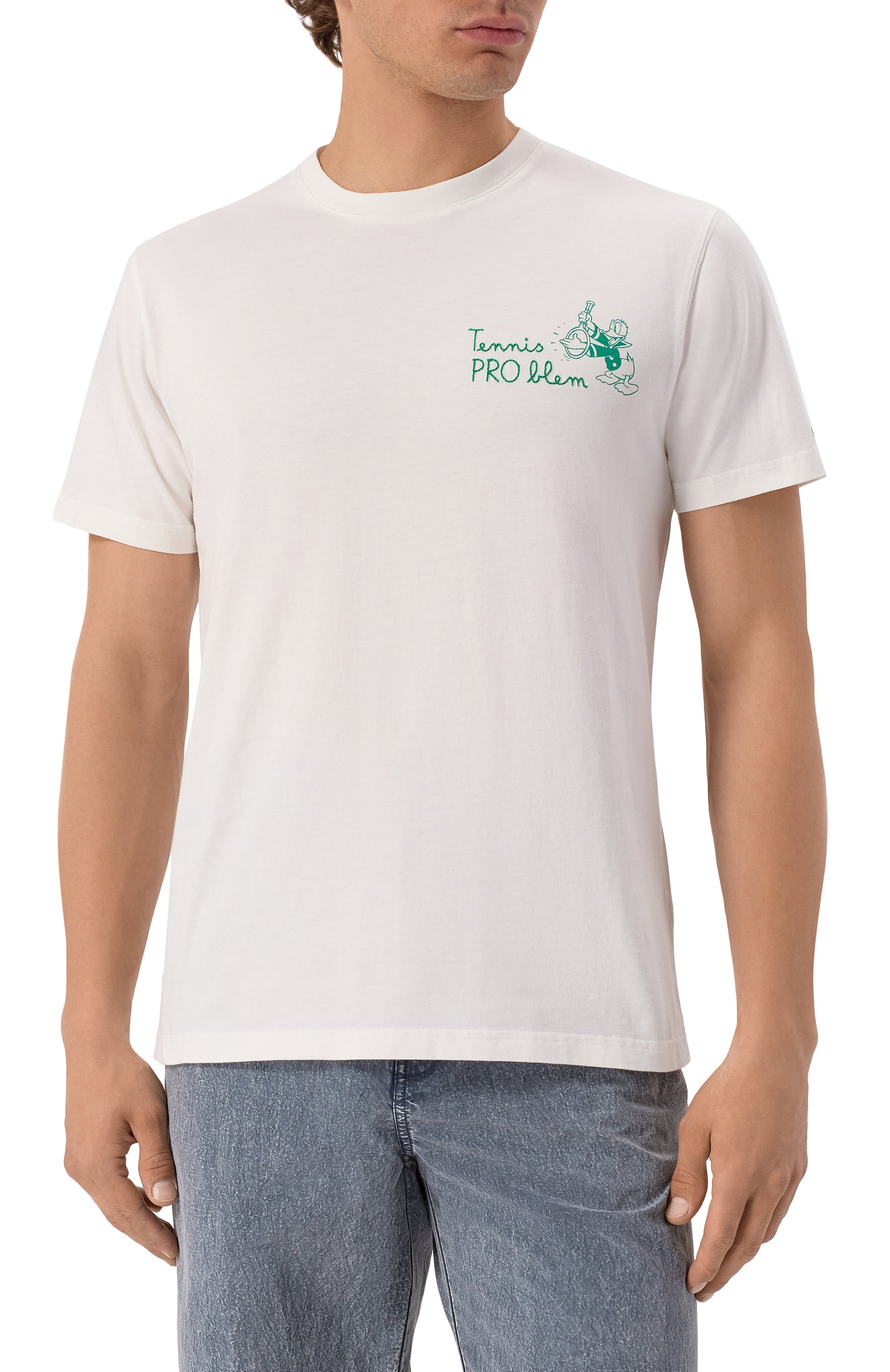 Хлопковая футболка MC2 SAINT BARTH, арт. STBM TSHIRT MAN/00036H, фото 3