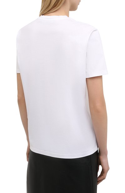 Хлопковая футболка JIL SANDER, арт. JSPS705002-WS247608, фото 4