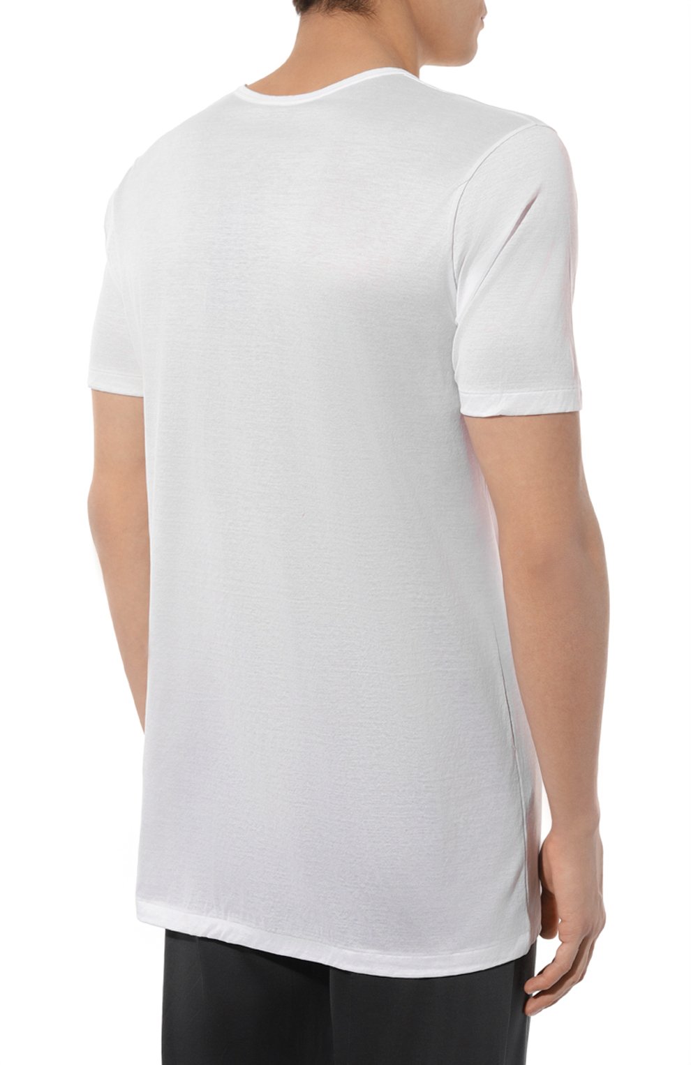 Хлопковая футболка ZIMMERLI, арт. 252-8125, фото 4