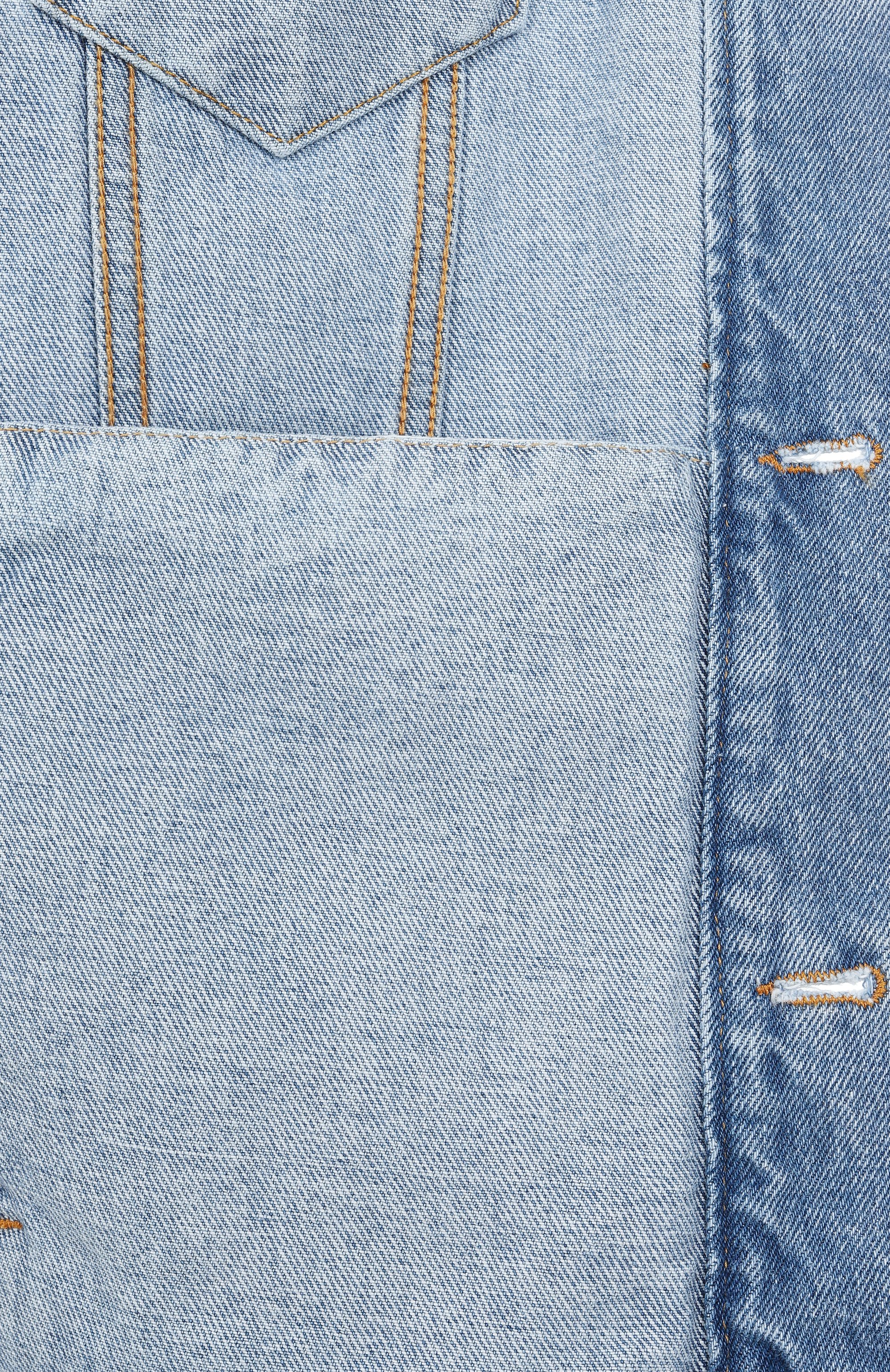 Джинсовая куртка MSGM, арт. 3840MH233/257089, фото 7