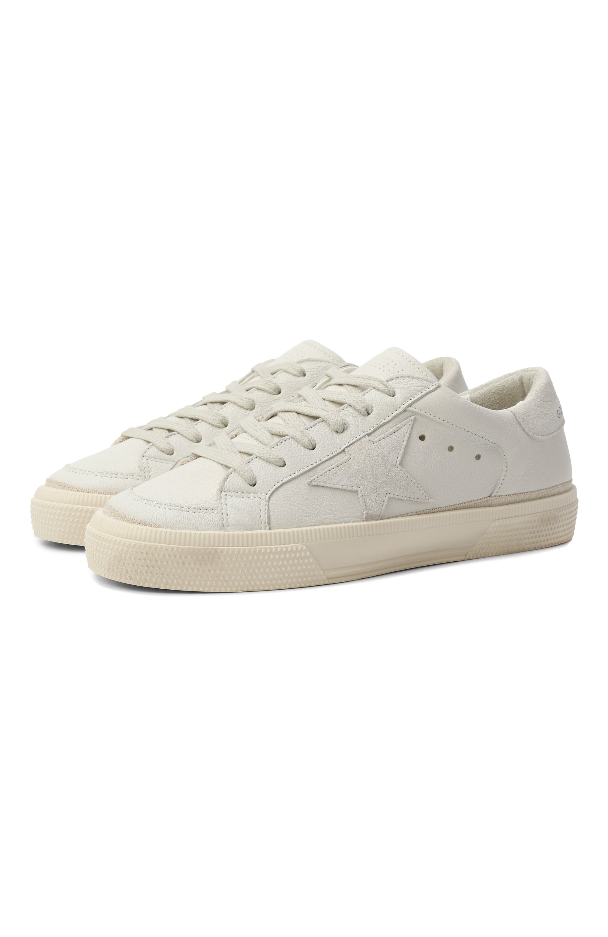 Кожаные кеды GOLDEN GOOSE DELUXE BRAND, арт. GTF00495.F004814, фото 1