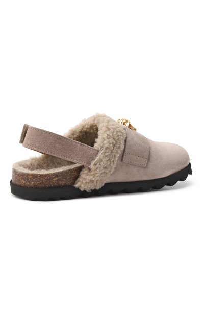 Замшевые сабо la medusa VERSACE, арт. 1018004/1A12780/30-33, фото 3