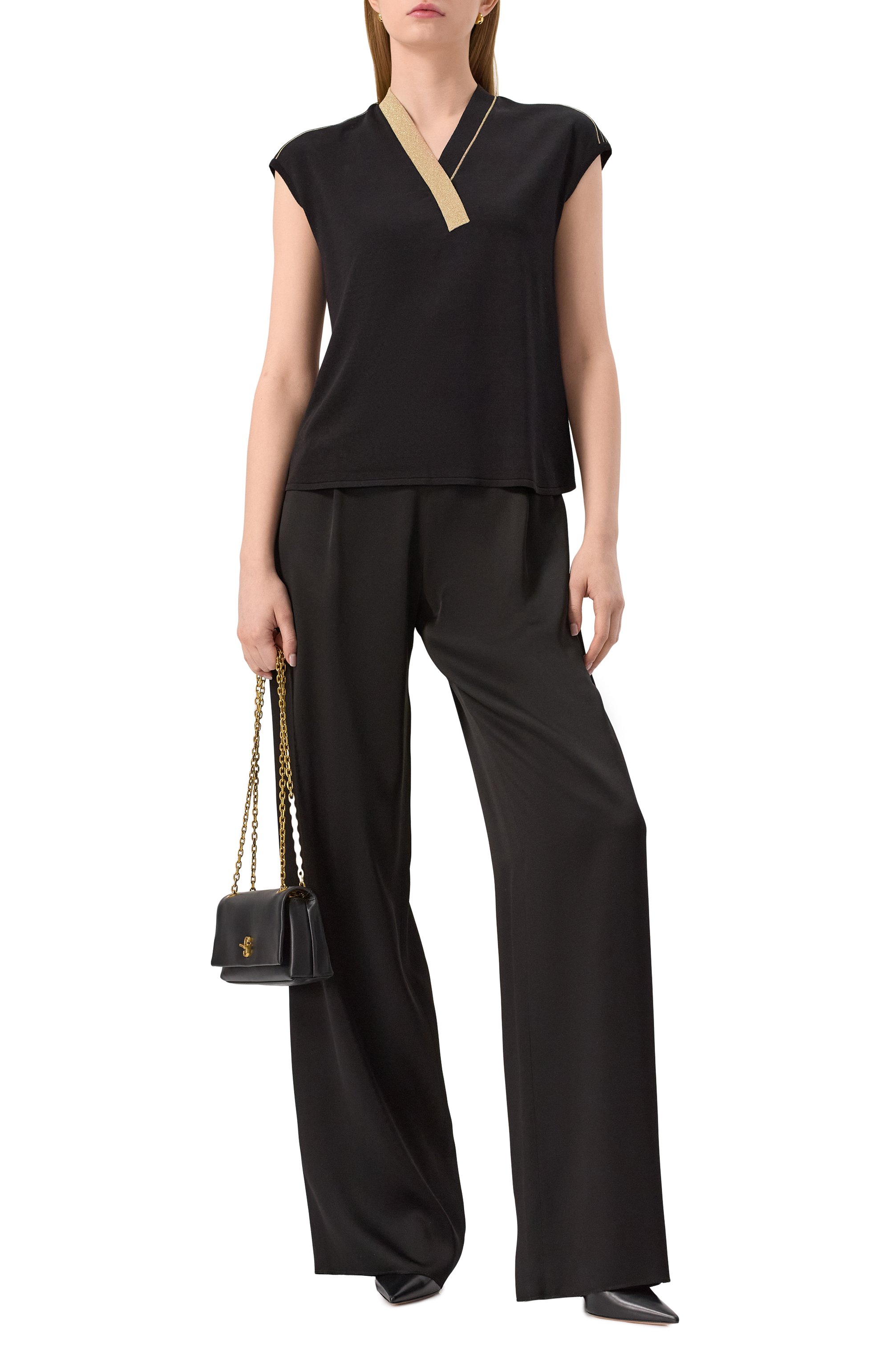 Пуловер из шелка и вискозы FREEAGE, арт. S25.JM110.6079.900, фото 2