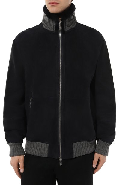 Бомбер из овчины BRUNELLO CUCINELLI, арт. MPMLP1737, фото 3