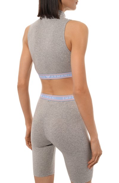 Хлопковый топ EMPORIO ARMANI, арт. 164430/3R227, фото 4