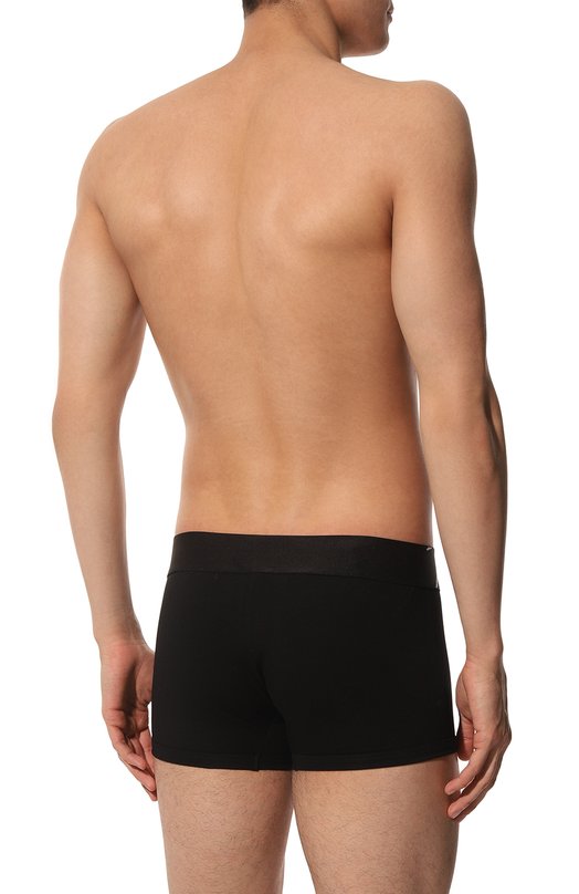 Хлопковые боксеры Dolce & Gabbana M4F34J/0NP20 Чёрный  M4F34J/0NP20 Фото 3