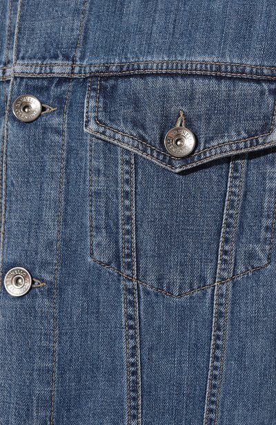 Джинсовая куртка BRUNELLO CUCINELLI, арт. M0Z376844, фото 5