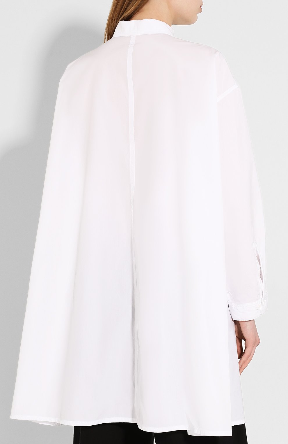 Хлопковая рубашка YOHJI YAMAMOTO, арт. NN-B06-001, фото 4