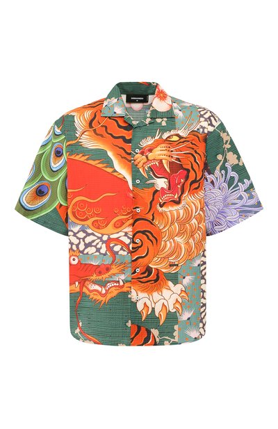 Хлопковая рубашка DSQUARED2, арт. S71DM0405/S52839, фото 1