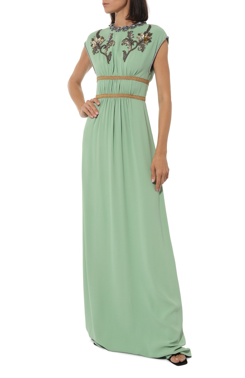 Платье из вискозы GUCCI, арт. 598929 XJBY9, фото 2