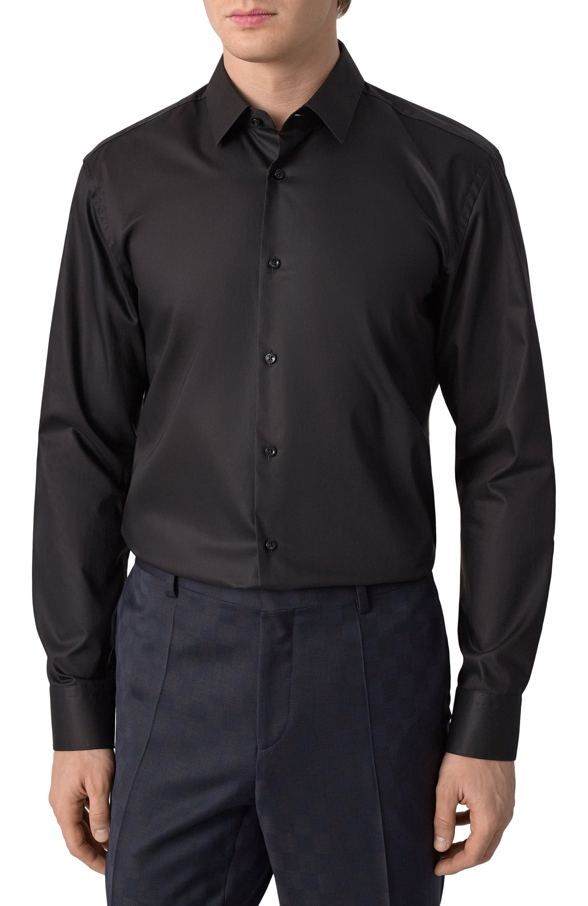 Хлопковая сорочка BOSS, арт. 50533018, фото 3