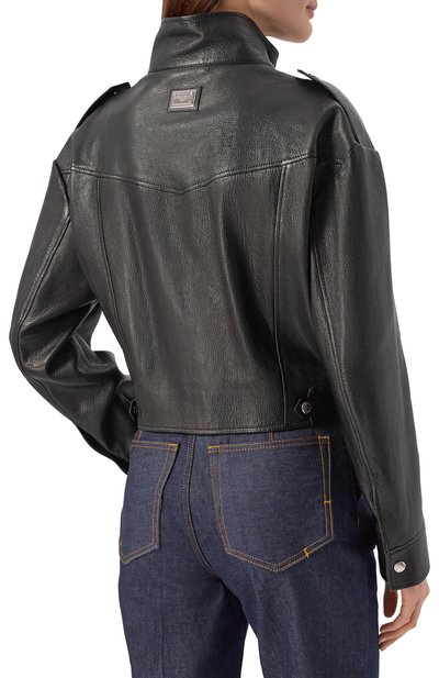 Кожаная куртка DOLCE & GABBANA, арт. F9S29L/HULVJ, фото 4