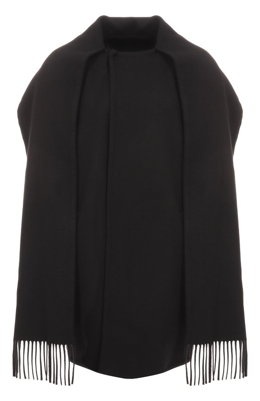 Кашемировое пальто Balenciaga 850604/TTU13 Чёрный 850604/TTU13