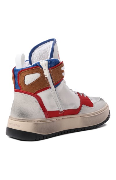 Кожаные кеды DSQUARED2, арт. 82782/VAR1, фото 3