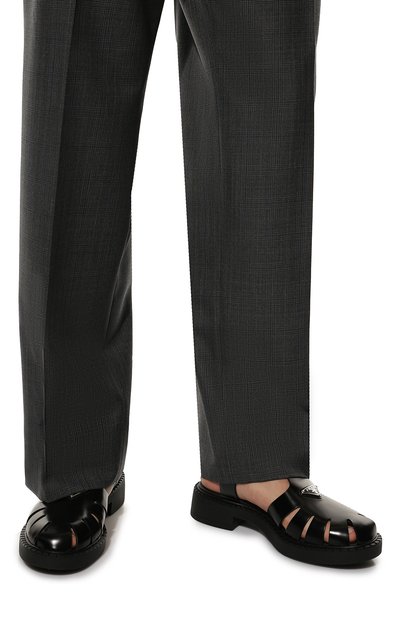 Кожаные сандалии PRADA, арт. 2X3084-055-F0002, фото 3