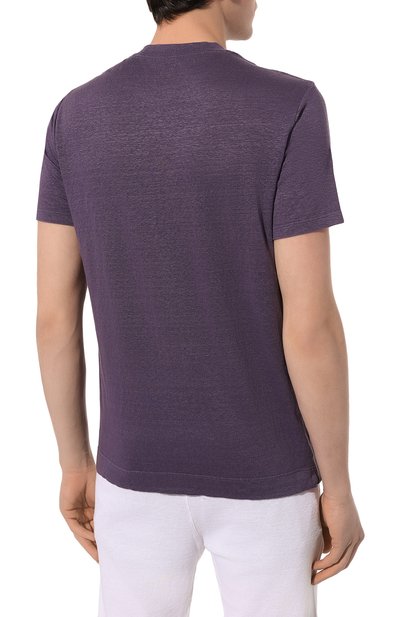 Льняная футболка FEDELI, арт. 7UED0151, фото 4