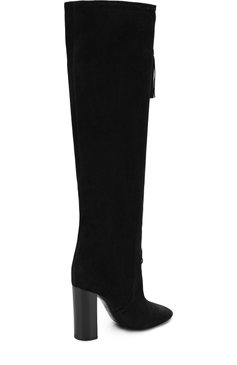 Замшевые ботфорты meurice на устойчивом каблуке SAINT LAURENT, арт. 529337/0LI00, фото 4