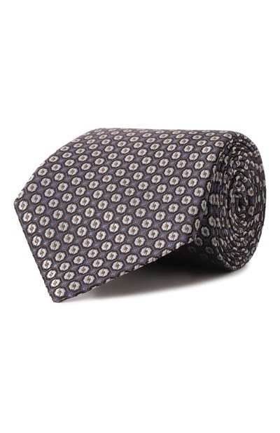 Мужской шелковый галстук CANALI, арт. 18/HJ04192