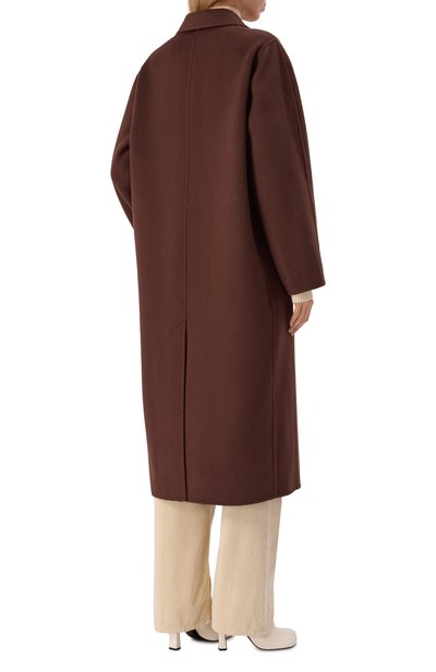 Пальто из шерсти и кашемира 12 STOREEZ коричневого цвета по цене 65000 руб., арт. 133527, фото 4 Пальто из шерсти и кашемира 12 STOREEZ, арт. 133527, фото 4