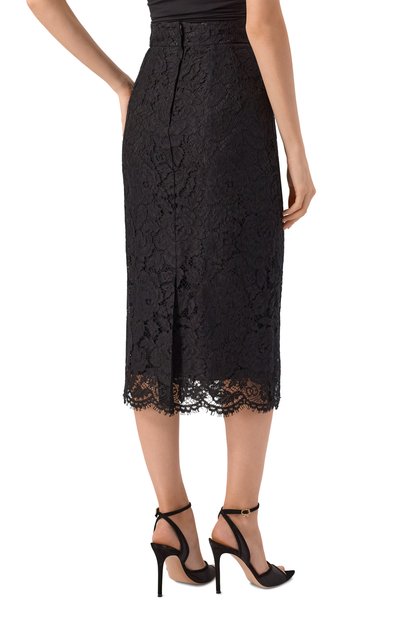 Юбка из вискозы и хлопка DOLCE & GABBANA, арт. F4B7IT/HLM7L, фото 4