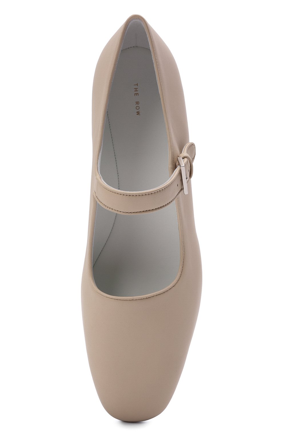 Кожаные балетки ava THE ROW светло-бежевого цвета по цене 83400 руб., арт. F1003-N61, фото 5 Кожаные балетки ava THE ROW, арт. F1003-N61, фото 5