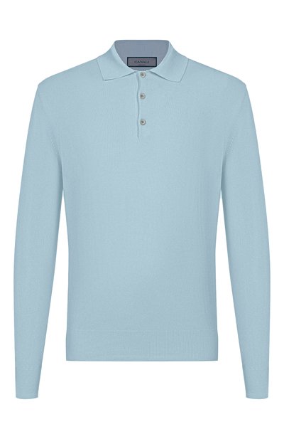 Мужская хлопковое поло CANALI, арт. C0017/MK02459