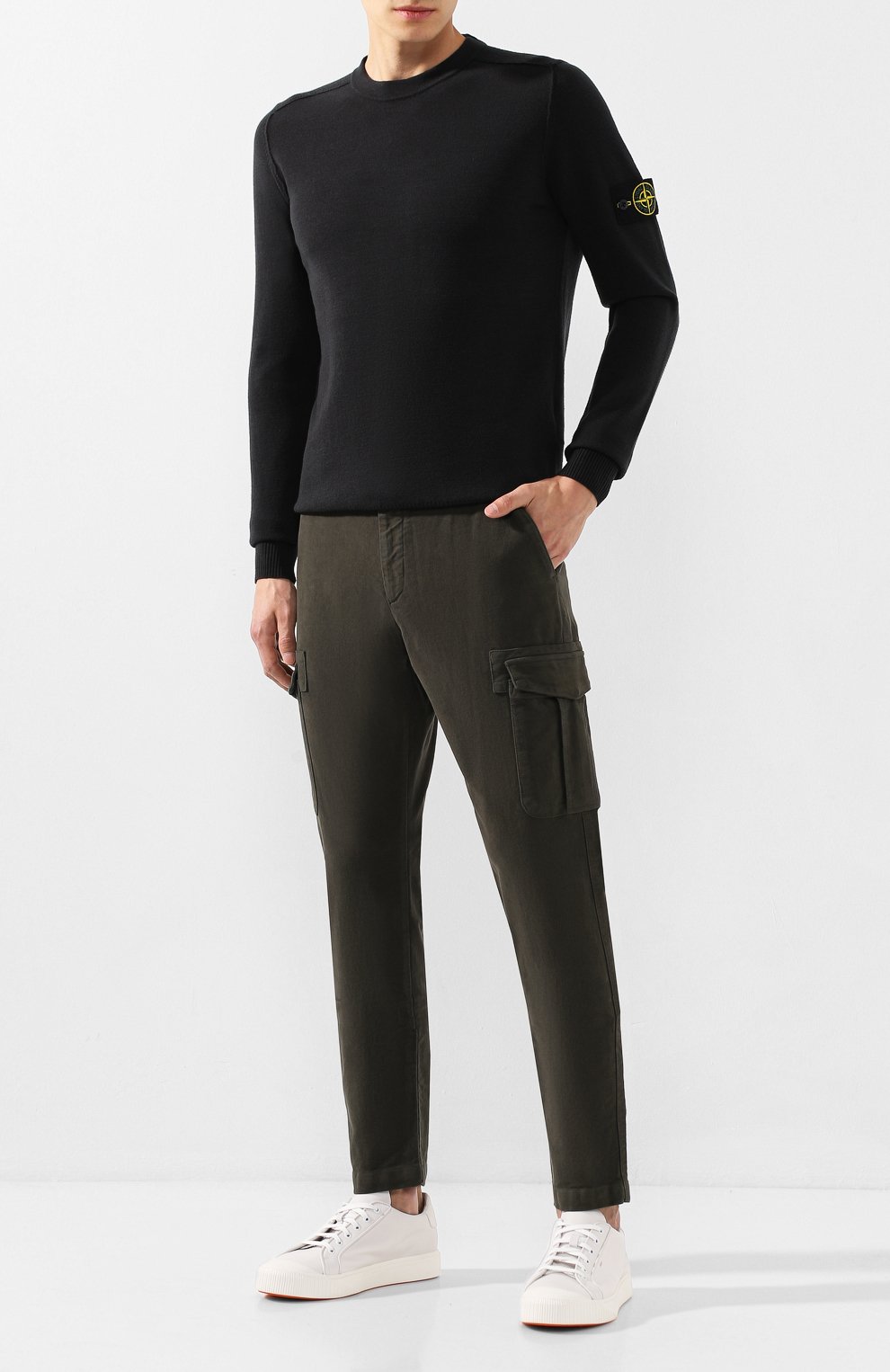 Шерстяной джемпер STONE ISLAND, арт. 7115591A1, фото 2