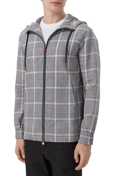 Льняная рубашка KITON, арт. UMC010H09638, фото 3