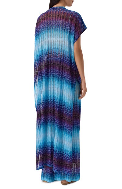 Туника из вискозы MISSONI разноцветного цвета по цене 121500 руб., арт. MS25SQ1R/BR012U, фото 4 Туника из вискозы MISSONI, арт. MS25SQ1R/BR012U, фото 4