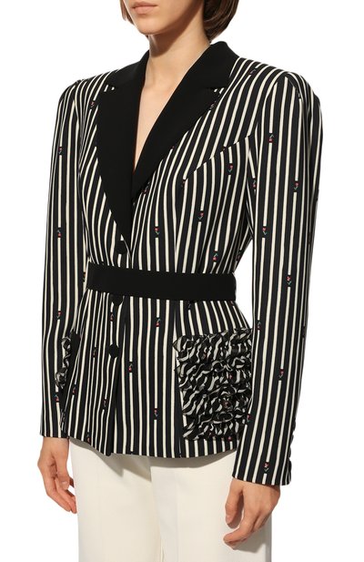 Шелковый жакет ULYANA SERGEENKO, арт. GCC010SS22P 0972т22, фото 3