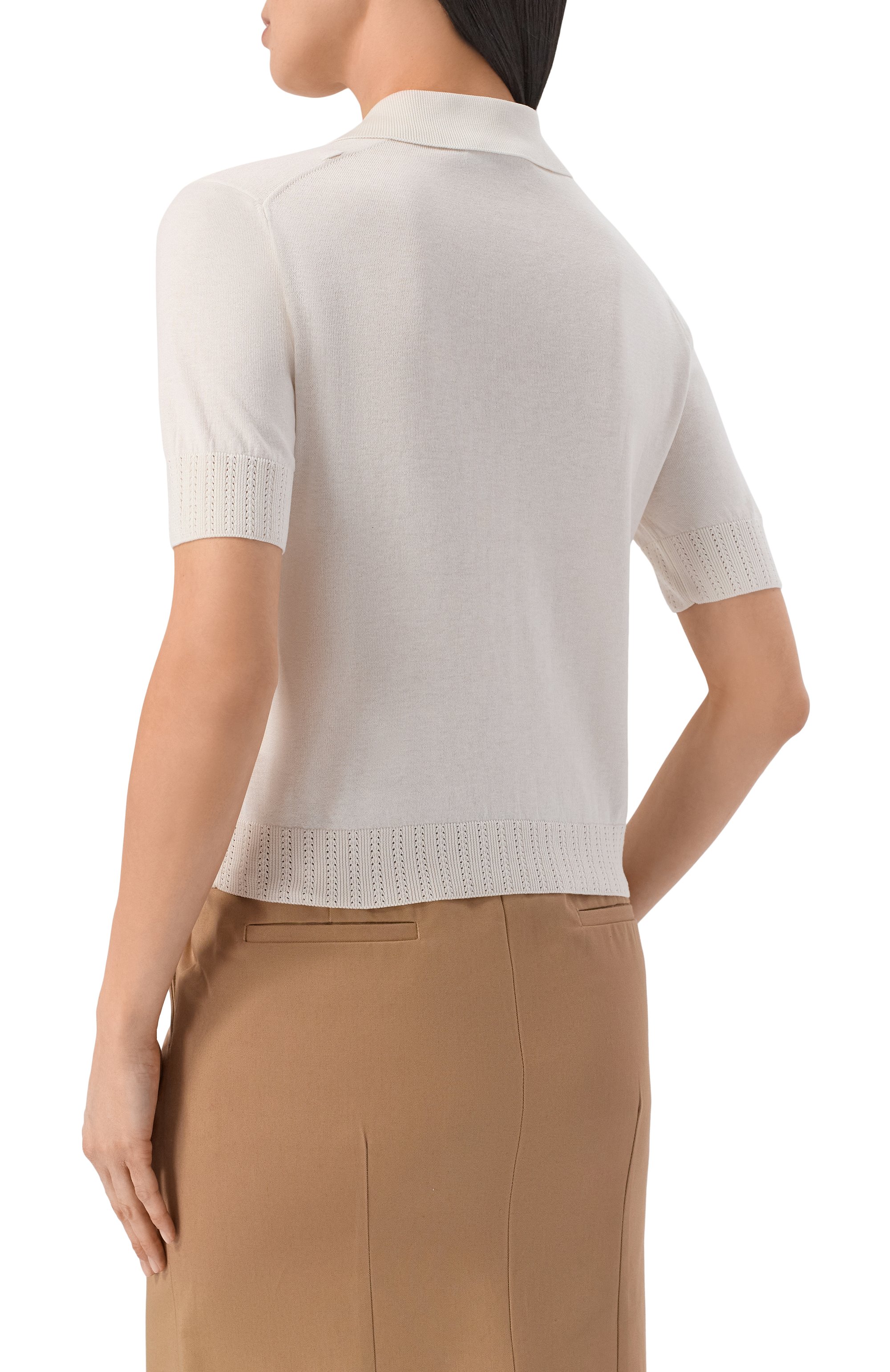 Шелковое поло GRAN SASSO, арт. 43254/23550, фото 4