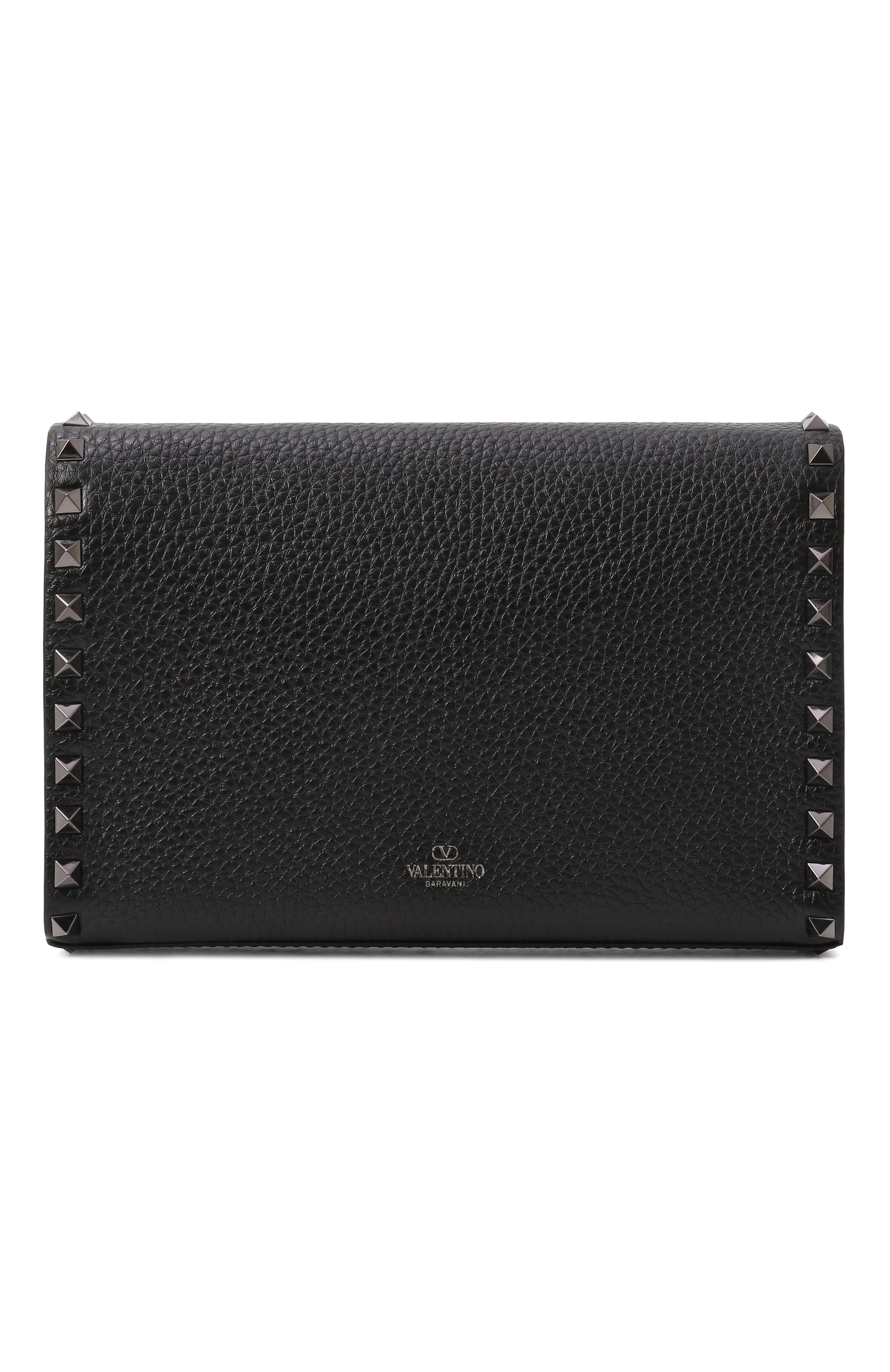 Сумка rockstud small VALENTINO черного цвета по цене 215500 руб., арт. 6W2B0181/HAD, фото 6 Сумка rockstud small VALENTINO, арт. 6W2B0181/HAD, фото 6